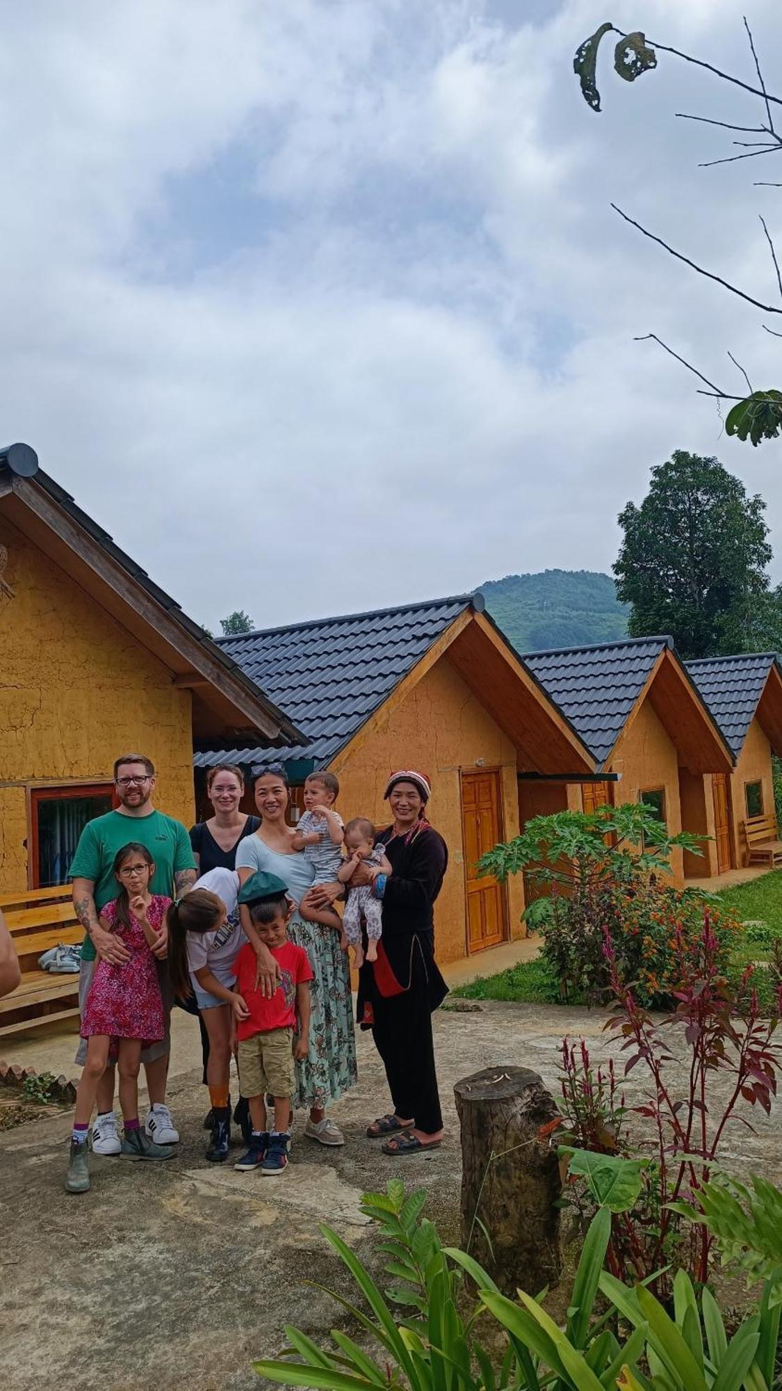 Hong Thu Homestay & Bungalow Quan Ba Kültér fotó